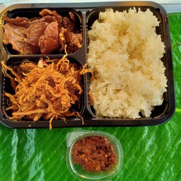 ชุดเซทกล่องใหญ่หมูฝอย+หมูสวรรค+น้ำพริกปลาร้า