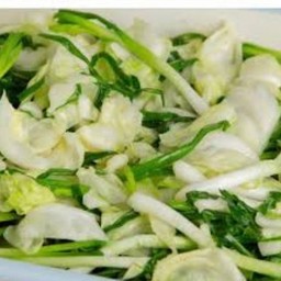 ผักดอง(ต้นหอม+กะหล่ำ)