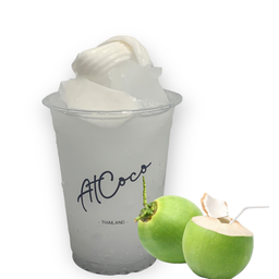 มะพร้าวปั่นไม่ใส่นม สดชื่ยมากกกก ขอบอก