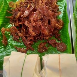 ชุดห่อข้าวเหนียวหมูแผ่น