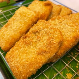 เนื้อปลาแผ่น ชุบแป้งทอด Set ใหญ่