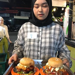 เบอร์เกอร์ไก่กรอบ