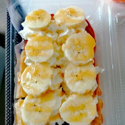 ปังปิ้งวิปครีมกล้วยหอม