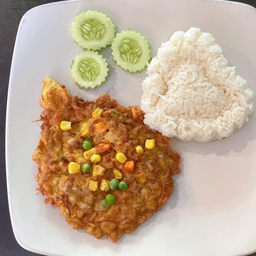 47ไข่ทรงเครื่องราดข้าว