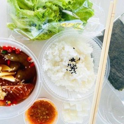 เซ็ท แซลมอนดอง + กุ้งดองซีอิ๊วเกาหลี