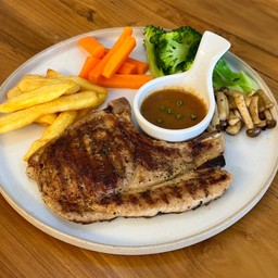 สเต็กพอร์คชอป