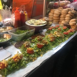 เบอร์เกอร์เนื้อ+เนื้อ+ไข่