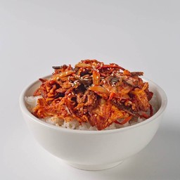 เนื้อผัดกิมจิแบบกับข้าว(ไม่มีข้าว)