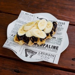 ครอฟเฟิลช็อคโกแลตกล้วย