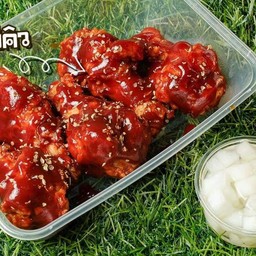 ไก่เกาหลี ชุดเล็ก ซอสบาร์บีคิว
