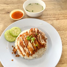 ข้าวมันไก่ทอด