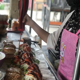 เบอร์เกอร์ปลา+ปลา 2ชิ้น