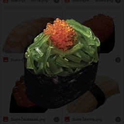 ข้าวปั้นหน้านำสาหร่าย