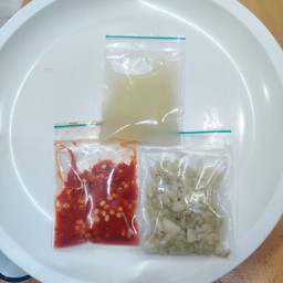 พริก+กระเทียม+มะนาว