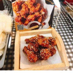 ไก่เกาหลี ชุดกลาง ซอสกระเทียม