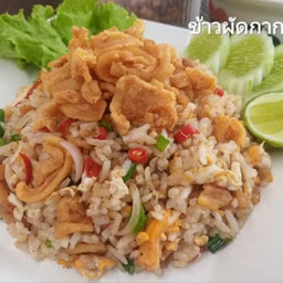ข้าวผัดกากหมู