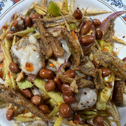 ยำมะม่วงหอยนางรม (น้ำปลาหวาน)
