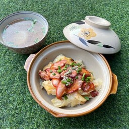 เกี๊ยวกุ้ง หมูแดง