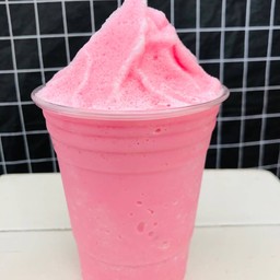 นมเย็น (นมชมพู) ปั่น