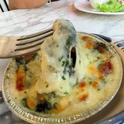 ผักโขม อบชีส
