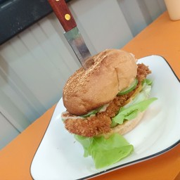 เบอร์เกอร์ ไก่ทอด