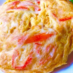ข้าวไข่เจียวปูอัด