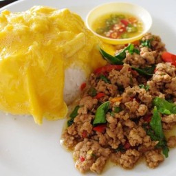 DL ข้าวกะเพราหมูสับ *กลับบ้าน