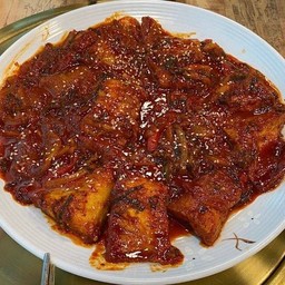 แกงปลาดาบเงินเคี่ยว (갈치조림)