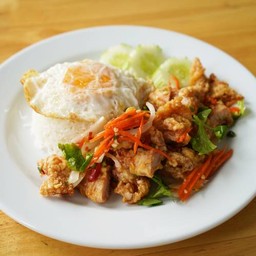 DL ข้าวยำไก่แซ่บ  *กลับบ้าน