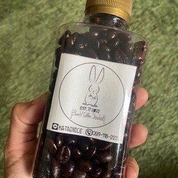 โรบัสต้า เมล็ดกาแฟคั่วเข้ม (เกรด A)