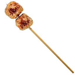 ลูกชิ้นกุ้งเสียบไม้