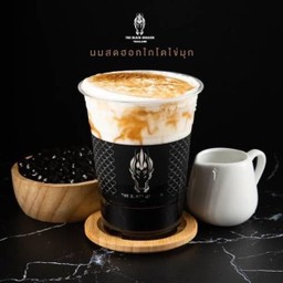 นมสดฮอกไกโดไข่มุก(ฟรีไข่มุกลาวา)