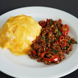 DL ข้าวไข่ข้นกะเพราหมูสับ *กลับบ้าน