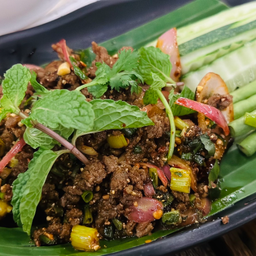 ลาบเนื้อวากิว