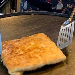 โรตี ไข่+กล้วย+ข้าวโพด