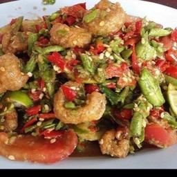 ตำถั่วแคบหมู