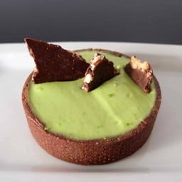 Chocolate Avocado Key Lime Tart