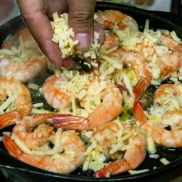 กุ้งย่างเนย-ชีส