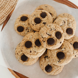 Double choc soft cookie