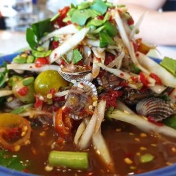 ตำหอยแครง.