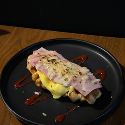Ham & Cheese Croffle