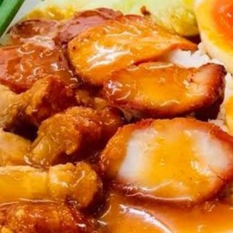 ตุ๊กตา ข้าวหมูแดงหมูกรอบ บางแคภิรมย์