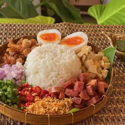 ข้าวหยำหมูลองดูง