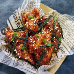 ไก่ทอด ซอสเกาหลี
