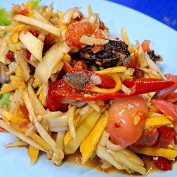 ตำมะม่วงปูปลาร้า