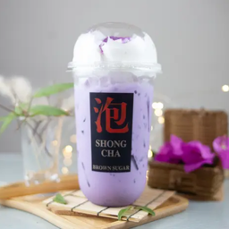 นมสดมันม่วง