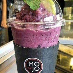 บลูเบอร์รี่สมูทตี้ปั่น