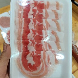 หมูสไลด์สุดคุ้ม(สามชั้น)