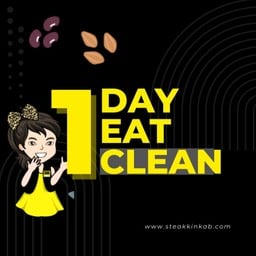 Day 1 ข้าวยำสเต็กไก่แซ่บ 390 kcal X Day 1มื้อที่2 สลัดอกไก่ 120 kcal
