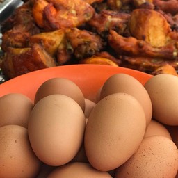 ข้าวยำ+ไข่ต้ม